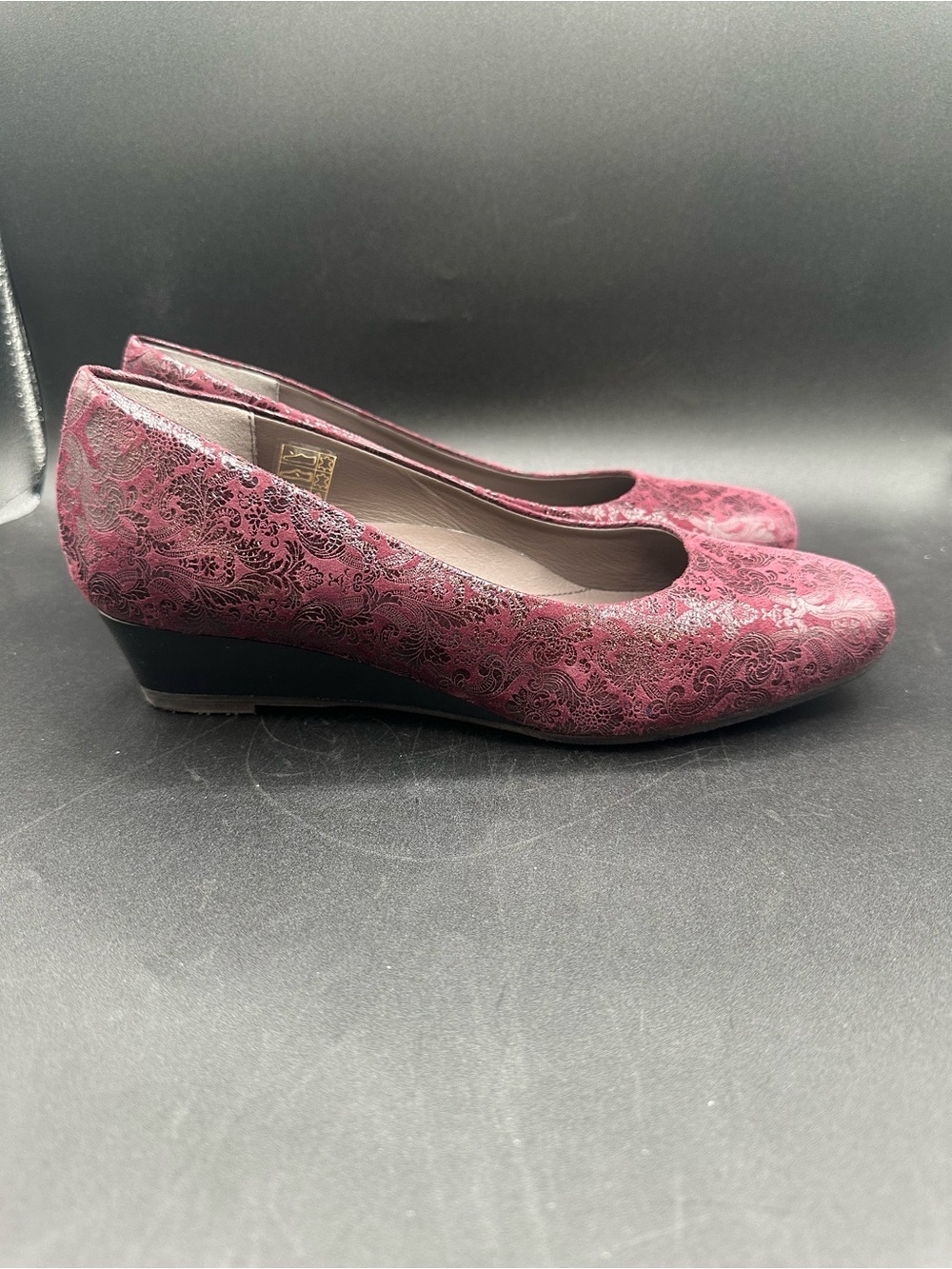 SAS Sofia USA Wedge Pump Black